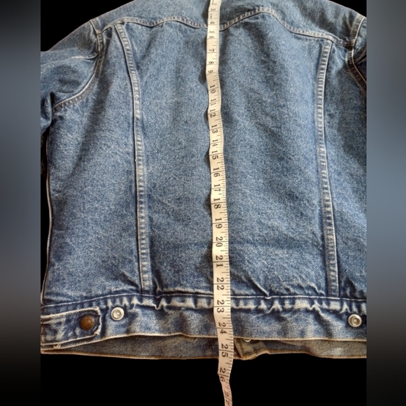 💥Rare 1980's Levi's Denim Sherpa Jacket. - Picture 3 of 7